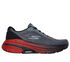 Skechers Max Cushioning Arch Fit 2.0 - Immense Cruiser, SEDÁ UHLÍKOVÁ / CERVENÉ, swatch