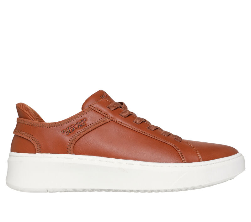 Skechers Slip-ins: Court Break - Double Vented, COGNAC, largeimage number 0