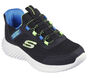 Skechers Slip-ins: Bounder - Brisk-Burst, CERNÁ / LIMETKOVÁ, large image number 4