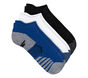 3 Pack Low Cut Extra Terry Socks, MODRÝ, large image number 1