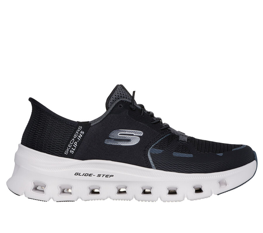 Skechers Slip-ins: Glide-Step Pro, CERNÁ / SEDÁ UHLÍKOVÁ, largeimage number 0