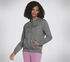 Skech-Sweats Shine Hoodie, CHARCOAL / SILVER, swatch