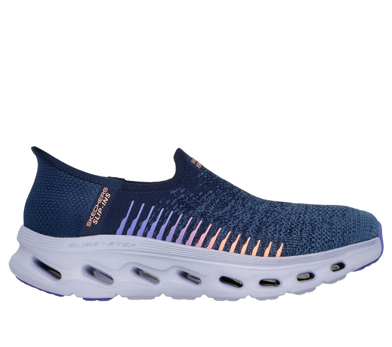 Skechers Slip-ins GO Walk Glide-Step 2.0 - Venus, TMAVE MODRÁ / MULTI, largeimage number 0