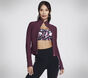 GO FLEX Rib Jacket, BURGUNDY / PINK, large image number 0