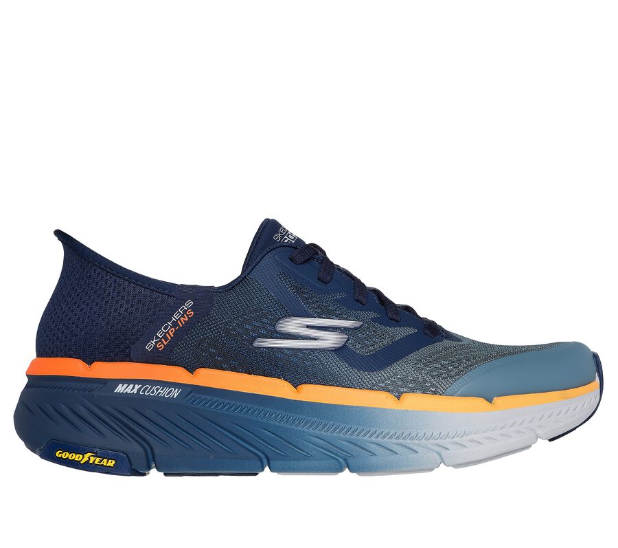 Skechers Slip-ins: Max Cushioning Premier 2.0, TMAVE MODRÁ / ORANZOVÝ, largeimage number 0