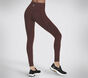 Skechers GO WALK HW Legging, BURGUNDY / BROWN, large image number 1