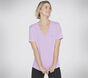 GO DRI SERENE V-Neck Tee, LAVENDER / LIGHT PINK, large image number 0