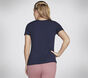 Skechers Metallic Logo Tee, NAVY, large image number 1