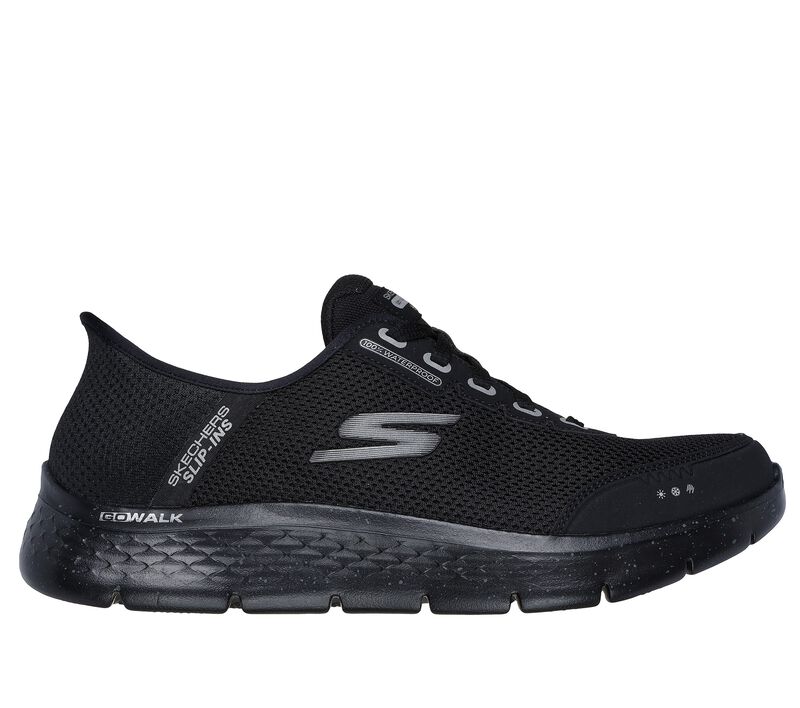 Skechers Slip-ins: GO WALK Flex - Waterproof, BLACK, largeimage number 0