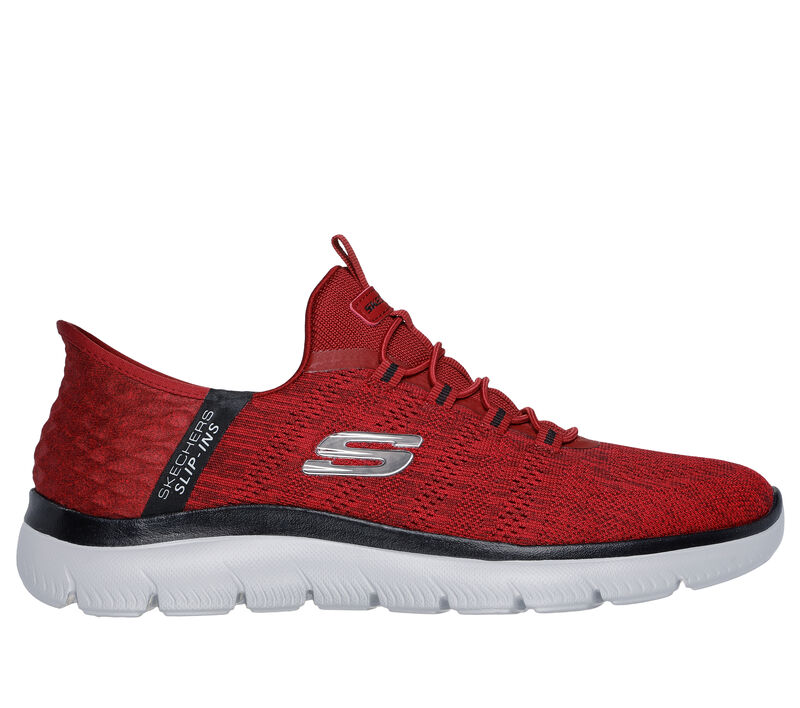 Skechers Slip-ins: Summits - Key Pace, RED / BLACK, largeimage number 0