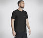 Kane Charge Short Sleeve Henley, ČERNÁ, large image number 2