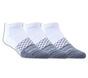 3 Pack Diamond Arch Socks, BÍLÝ / ČERNÁ, large image number 0