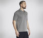 Skechers Off Duty Polo, CHARCOAL, large image number 2