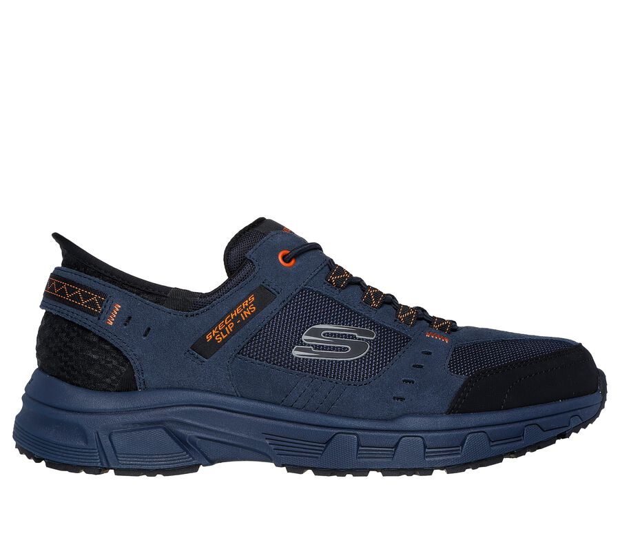 Skechers Slip-ins RF: Oak Canyon, NAVY / ORANGE, largeimage number 0