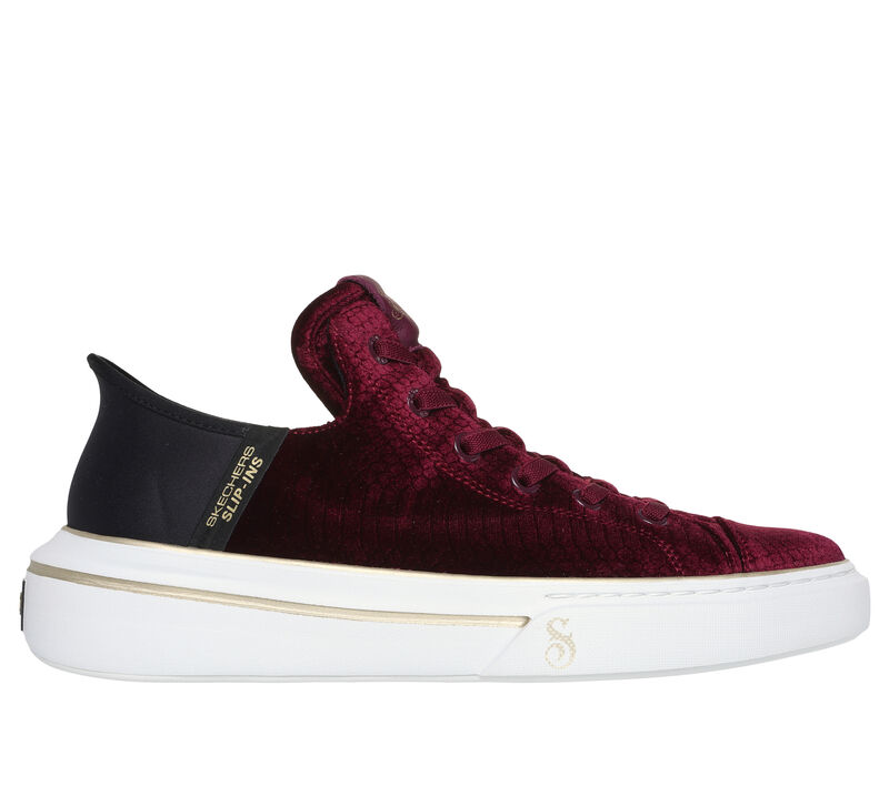 Skechers Slip-ins: Snoop One - Boss Life Velvet, BURGUNDY, largeimage number 0