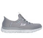 Skechers Slip-ins Waterproof: Summits - Best Choice, SEDÁ / AQUA, large image number 0