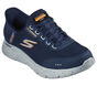 Skechers Slip-ins: GO WALK Flex - Waterproof, TMAVE MODRÁ, large image number 4