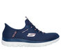 Skechers Slip-ins Waterproof: Summits - Best Choice, TMAVE MODRÁ / KORÁL, large image number 0