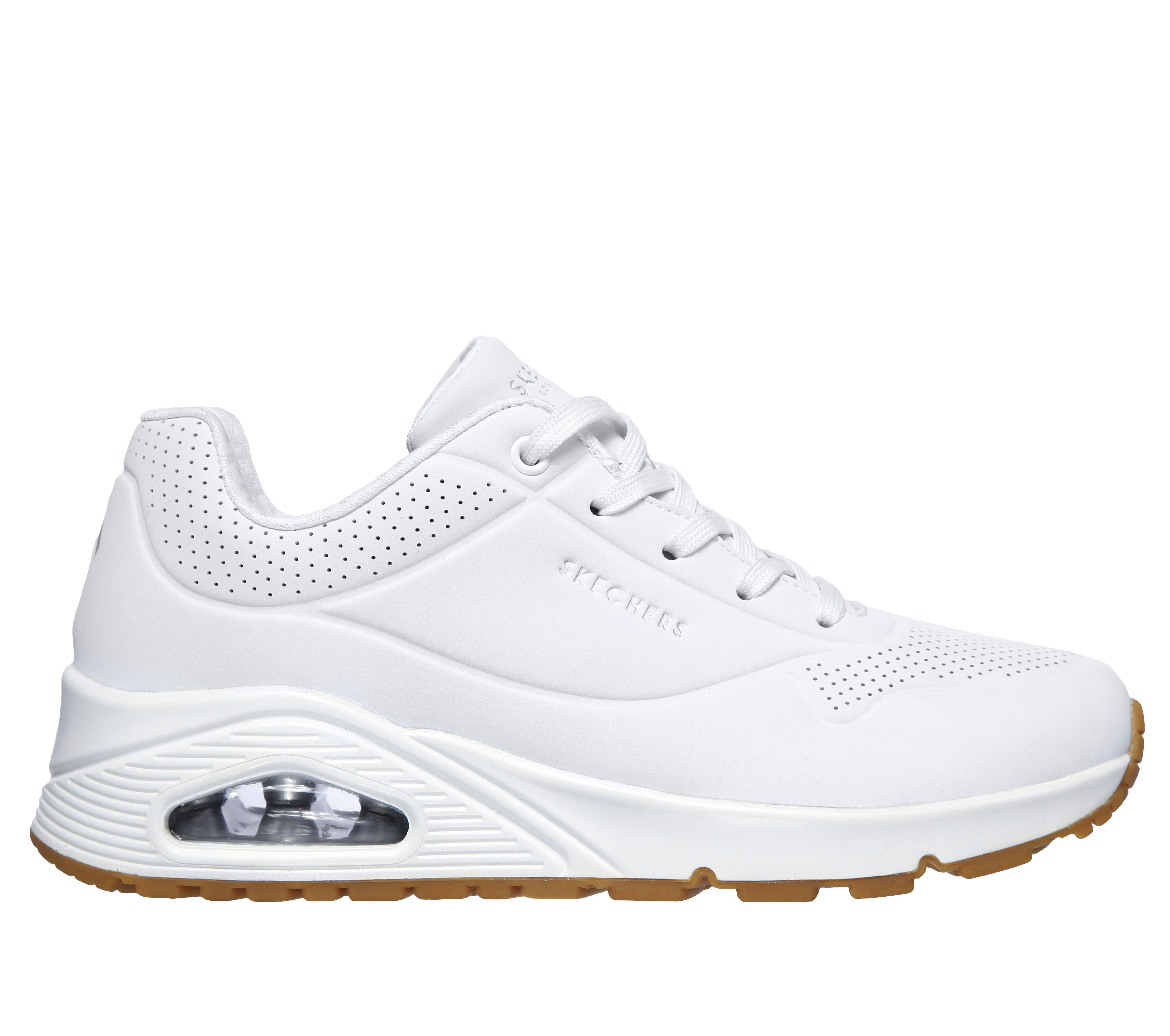 Dames skechers online wit